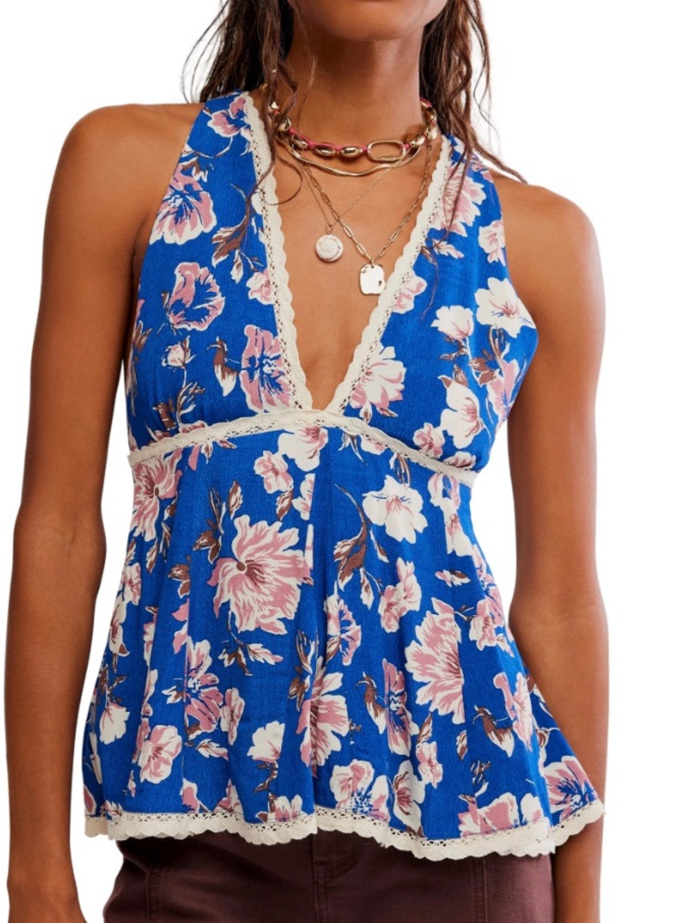 Free People Rome printed tank
